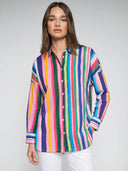 Multi Colored Striped Shirt