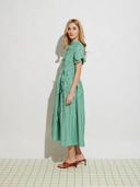 Neva Striped Midi Dress