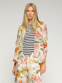 Illustrated Floral Print Shirt