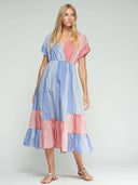 Two-toned Striped Dress