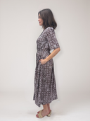 Sloan Dress in Brown Checkerboard