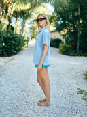 Terry Cabana Shirt in Sky Blue
