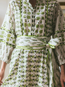 SUE SARTOR Flounce | Chartreuse/Sage Provence