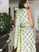 Tibi Dress | Chartreuse/Sage Provence