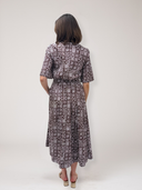 Sloan Dress in Brown Checkerboard