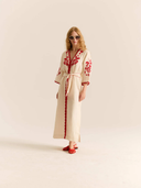 The Caliope Dress in Gardenia