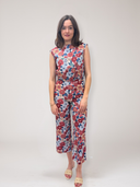 Classic Crop Pant in Flower Heads