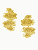 Maxine Hammered Statement Earring
