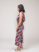 Classic Crop Pant in Flower Heads