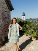 The Capri Shift in Nantucket Print