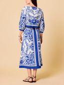 Lihua Midi Skirt in Altesse Print