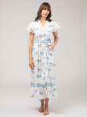The Flutter Dress | White Fish