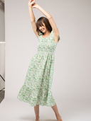 The Goldie Dress | Green Garden