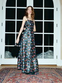 Sabrina Gown in Noir Floral