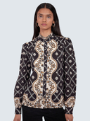 Christina Shirt in Bandana Black Beauty
