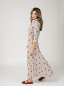 The Alexa Dress | Brown Stripe