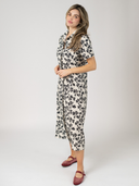 The Kris Dress in Black Wiley Floral