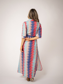 The Eloise Dress | Atlantic Bagru Triangle