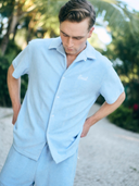 Terry Cabana Shirt in Sky Blue