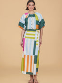 Leigh Wrap Skirt in Vista