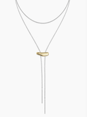 Two Tone Bolo Necklace