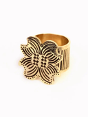 Amy Brass Bandana Ring