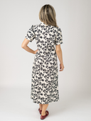 The Kris Dress in Black Wiley Floral