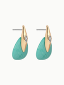 Solstice Earrings in Turquoise