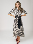 The Eloise Dress in Black Wiley Floral