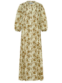 Archer Smock Midi Dress in Olive