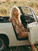 Blair Shift Mini Dress in Multi