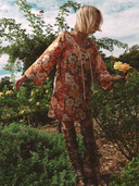 Blair Shift Mini Dress in Multi