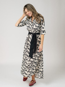 The Eloise Dress in Black Wiley Floral