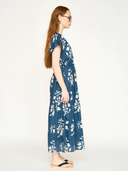 Vienna Maxi Dress in Navy Fig