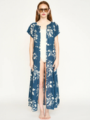 Vienna Maxi Dress in Navy Fig