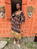 Ajoke Dress in Brown