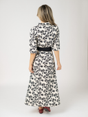 The Eloise Dress in Black Wiley Floral