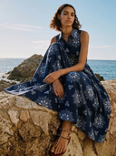 Alade Dress in Navy
