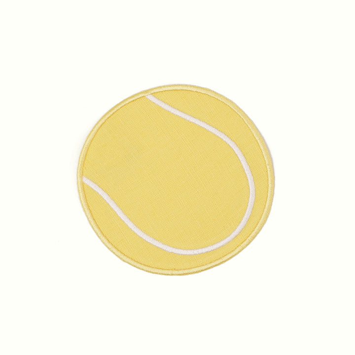 Tennis Ball Linen Cocktail Napkins