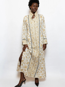 Marrakech Kaftan in Chino/Navy Vintage Lily