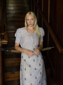 The Louisa Top | Brown Stripe