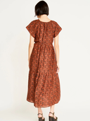 Vienna Maxi Dress in Amber Cattail