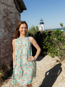 The Capri Shift in Nantucket Print