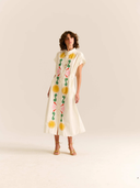 The Valerie Kaftan in Off White
