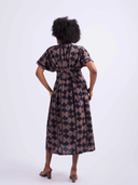 Buga Dress in Brown