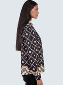 Christina Shirt in Bandana Black Beauty
