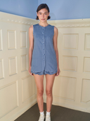 Regatta Mini Set in Navy Gingham
