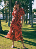 Amira Shirt Dress in Naia Terracotta