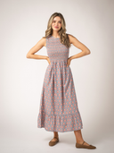 The Margot Dress | Red Scallop