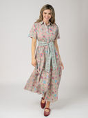 The Elle Maxi Dress | Maroon Jardin
